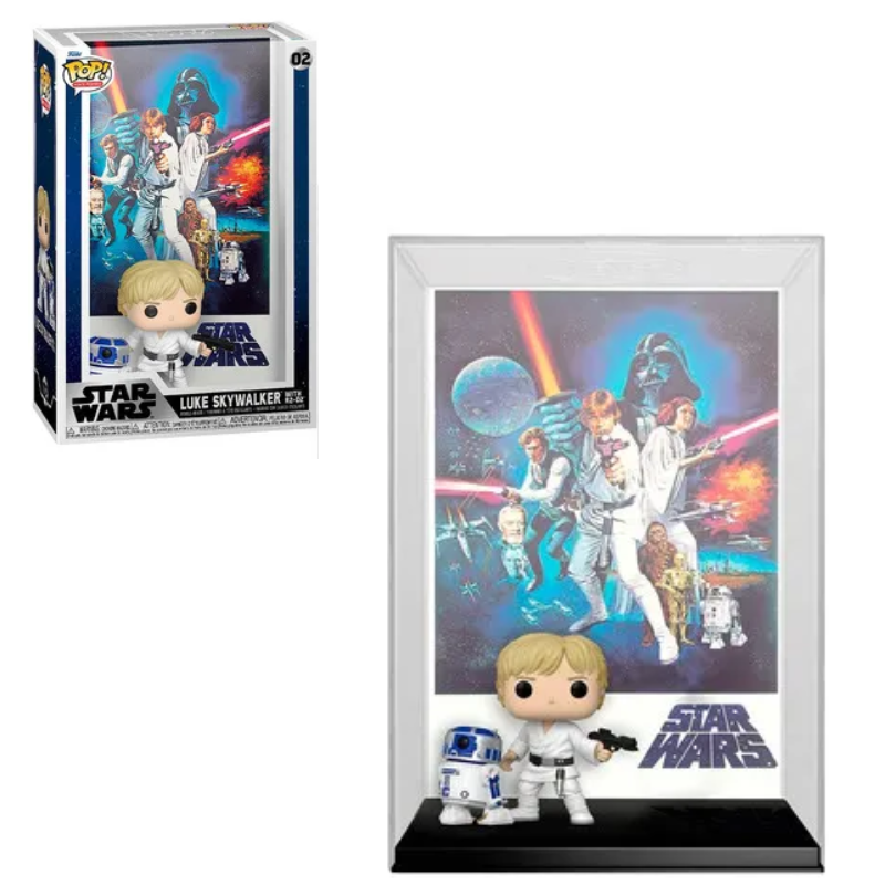 Funko Pop Luke Skywalker with R2-D2 02 Poster Star Wars