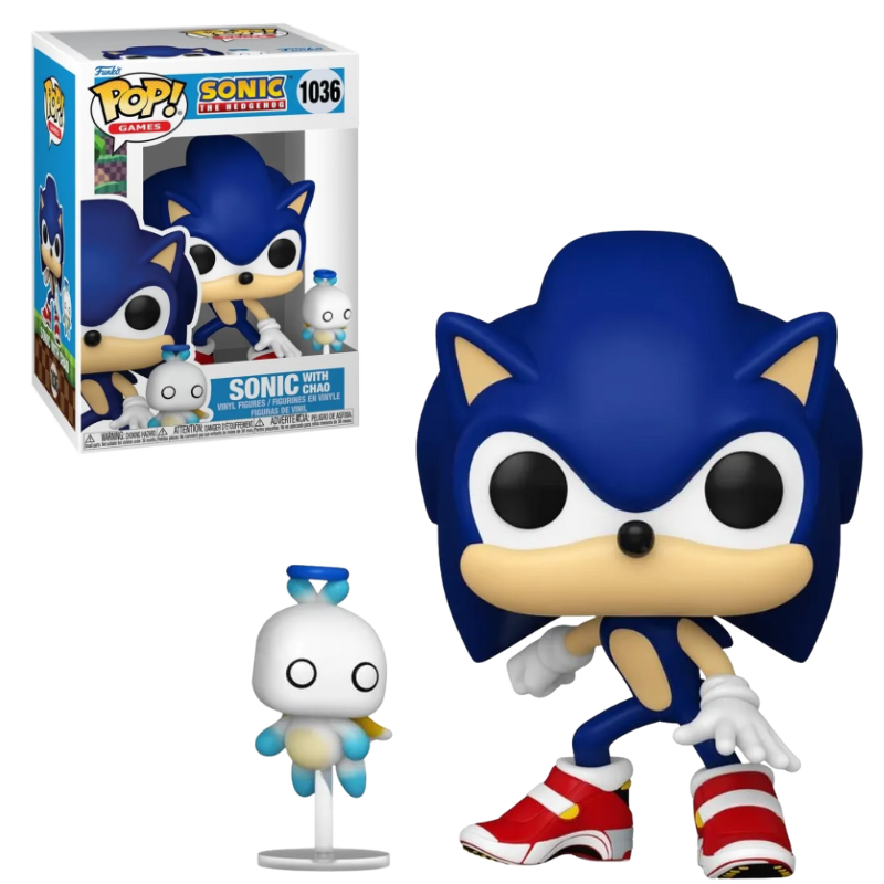 Funko Pop Sonic with Chao 1036 Sonic The Hedgehog