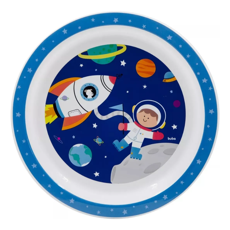 Buba Pratinho Infantil 21cm Aventuras Astronauta