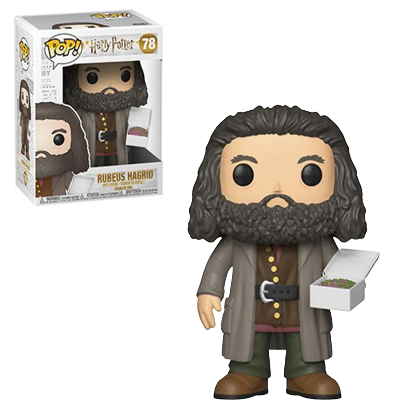 Funko Pop Hagrid 78 com Bolo Aniversário 6" Harry Potter