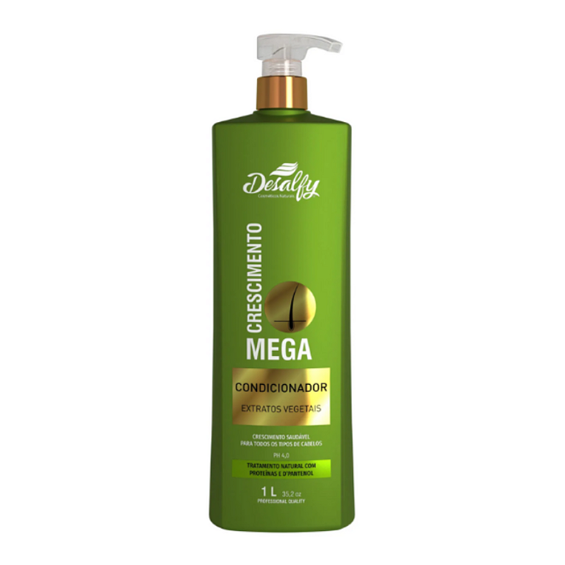 Desalfy Condicionador Linha Mega Crescimento 1L