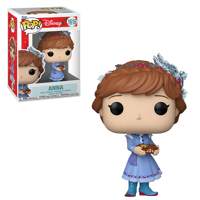 Funko Pop Anna 1616 Holiday Natal Frozen Disney