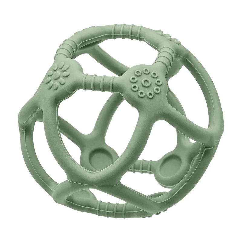 Buba Mordedor Bola Sensorial em Silicone Verde
