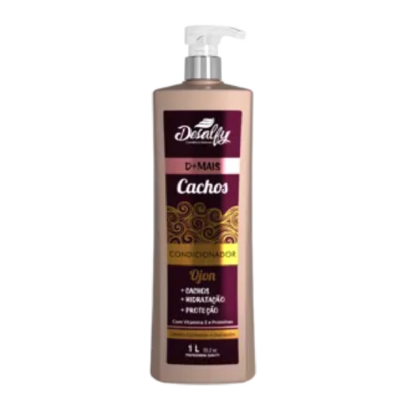 Desalfy Condicionador Linha D+ Mais Cachos 1L
