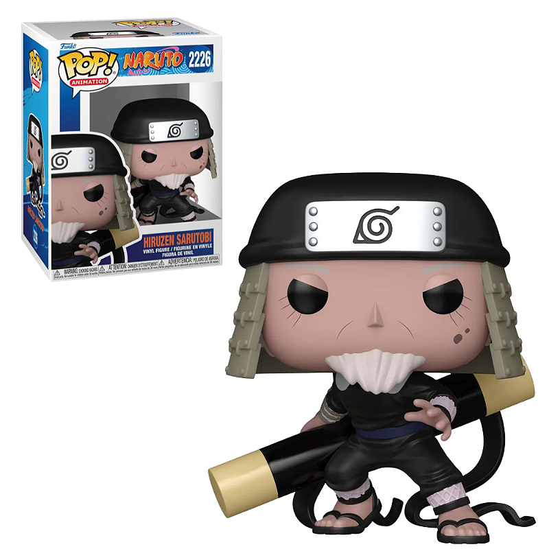 Funko Pop Hiruzi Sarutobi 2226 Clássico Naruto