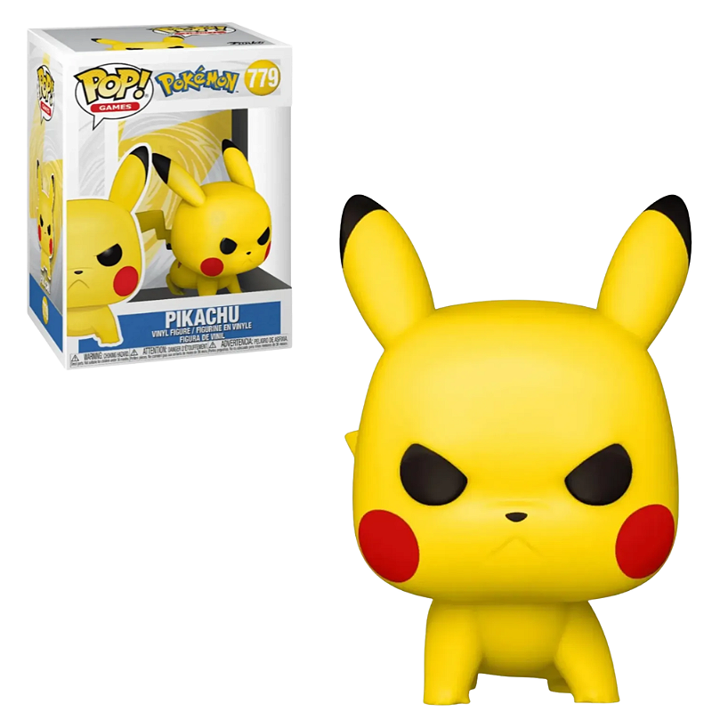 Funko Pop Pikachu 779 em Ataque Pokémon