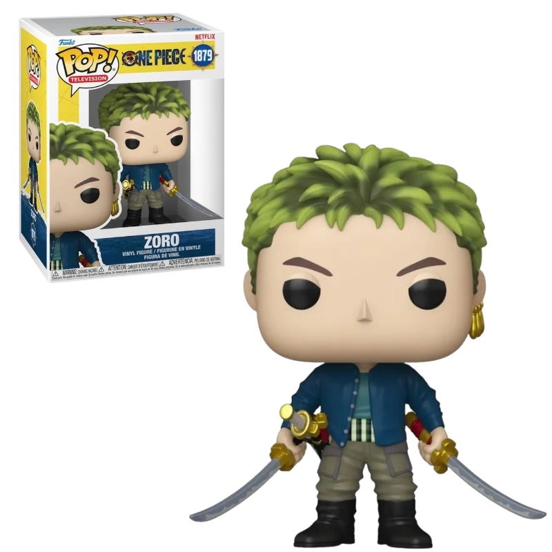 Funko Pop Zoro 1879 Série Netflix One Piece