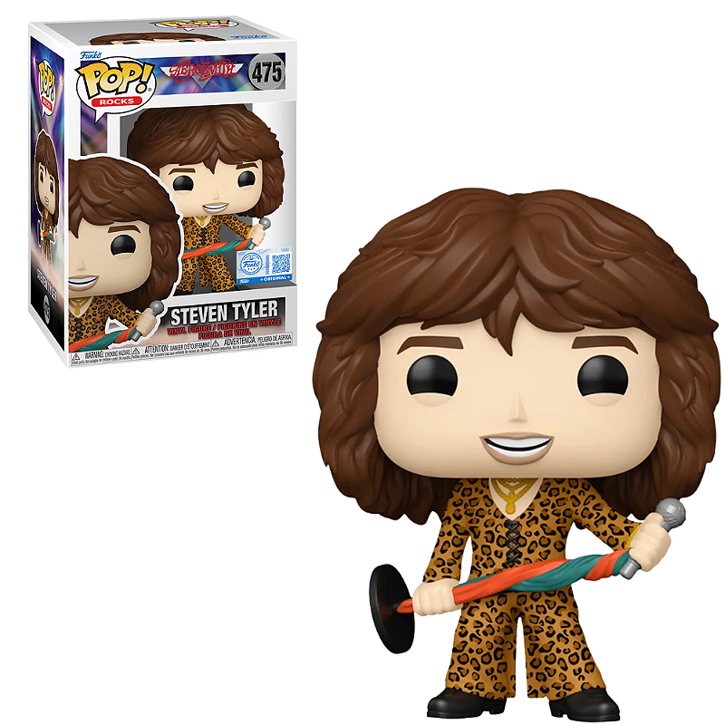 Funko Pop Steven Tyler 475 Rock Aerosmith