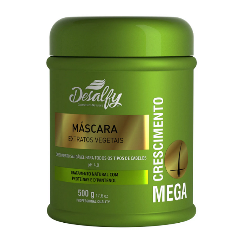 Desalfy Máscara Hidratante Linha Mega Crescimento 500g