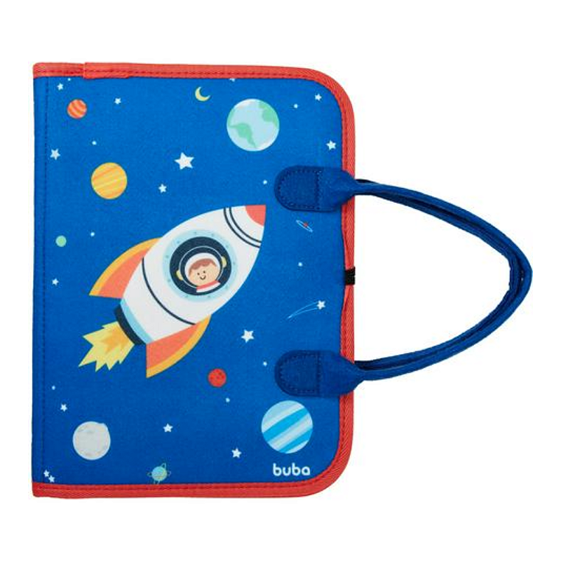 Buba Livro Maleta Atividades Sensoriais Infantil Astronauta