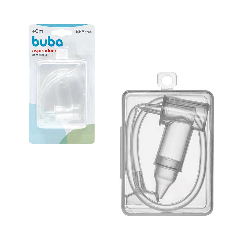 Buba Aspirador Nasal Infantil com Estojo Transparente