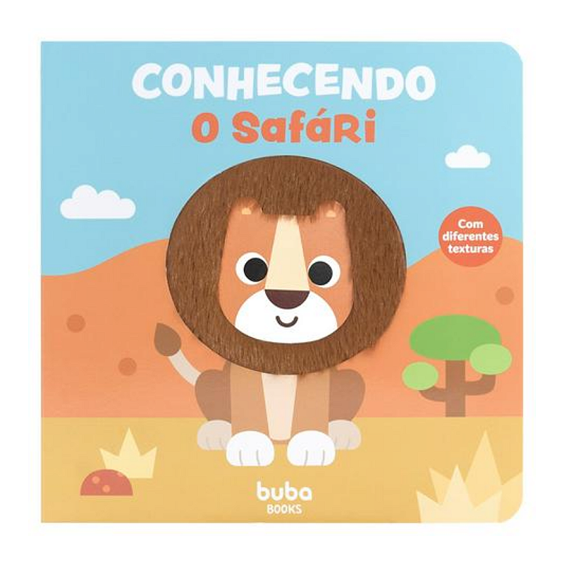 Buba Livro Interativo Infantil Conhecendo o Safari