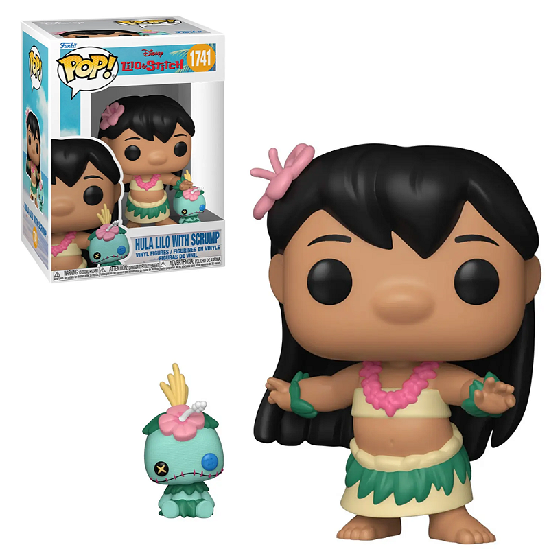 Funko Pop Hula Lilo with Scrump 1741 Lilo e Stitch Disney