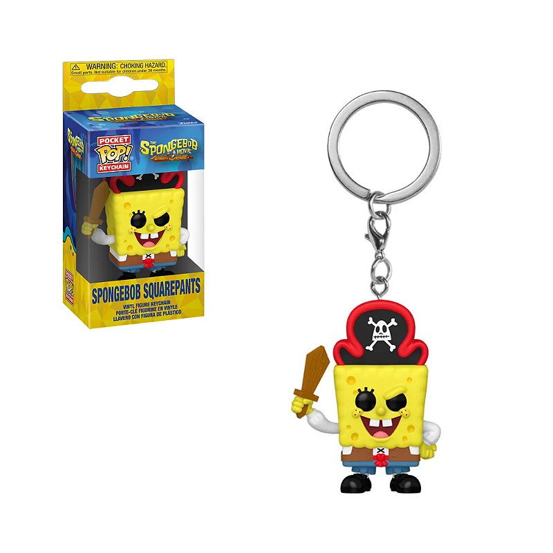 Funko Pocket Pop Keychain Spongebob Chaveiro Bob Esponja