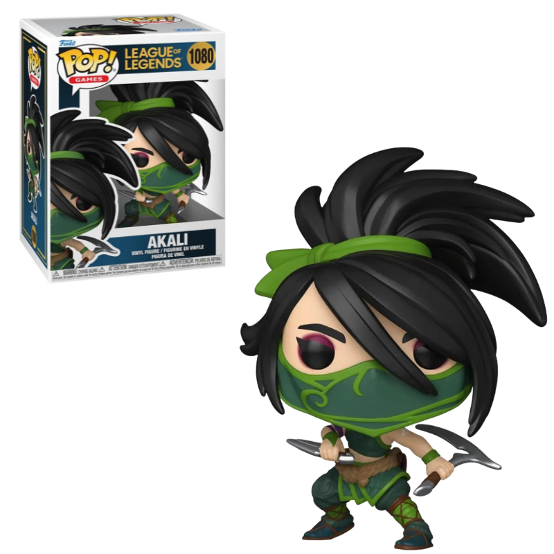 Funko Pop Akali 1080 Games League of Legends LOL
