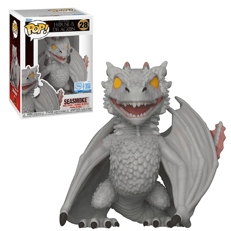 Funko Pop Seasmoke 28 Dragão Fumaresia House of Dragon