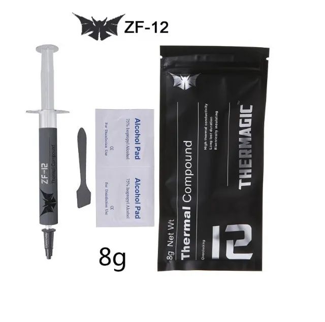 PASTA TERMICA 8G ZF-12 12W/mK THERMAGIC - GiTech Informática
