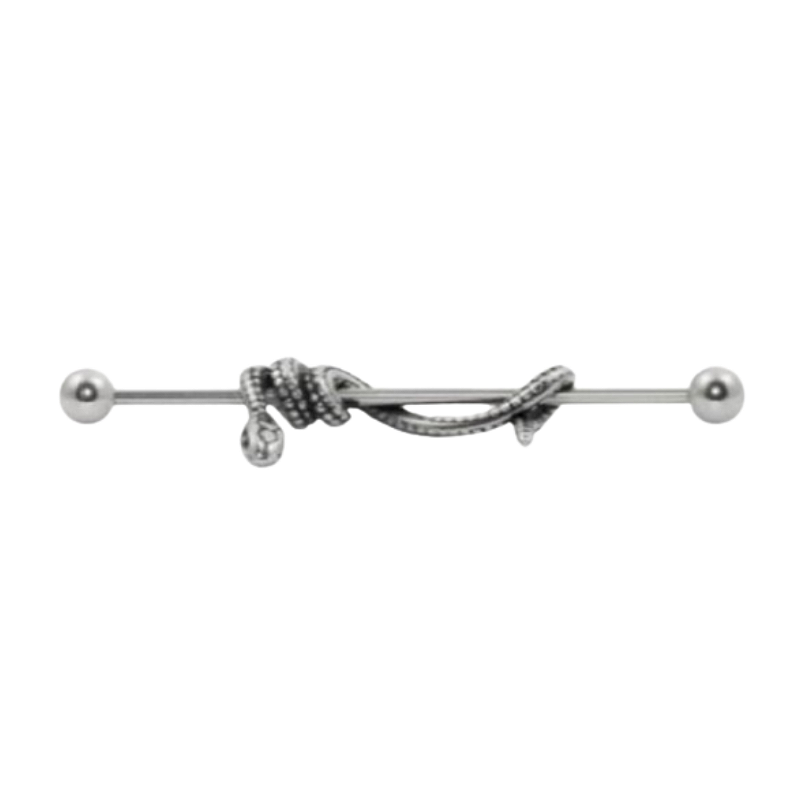 Transversal Snake (Aço Cirúrgico) - LR LUXURY PIERCINGS