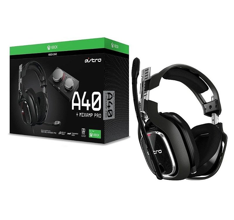 HEADSET GAMER ASTRO A40 +MIXAMP PRO XBOX SERIES / XBOX ONE DOLBY ATMOS -  Revolution Games Express