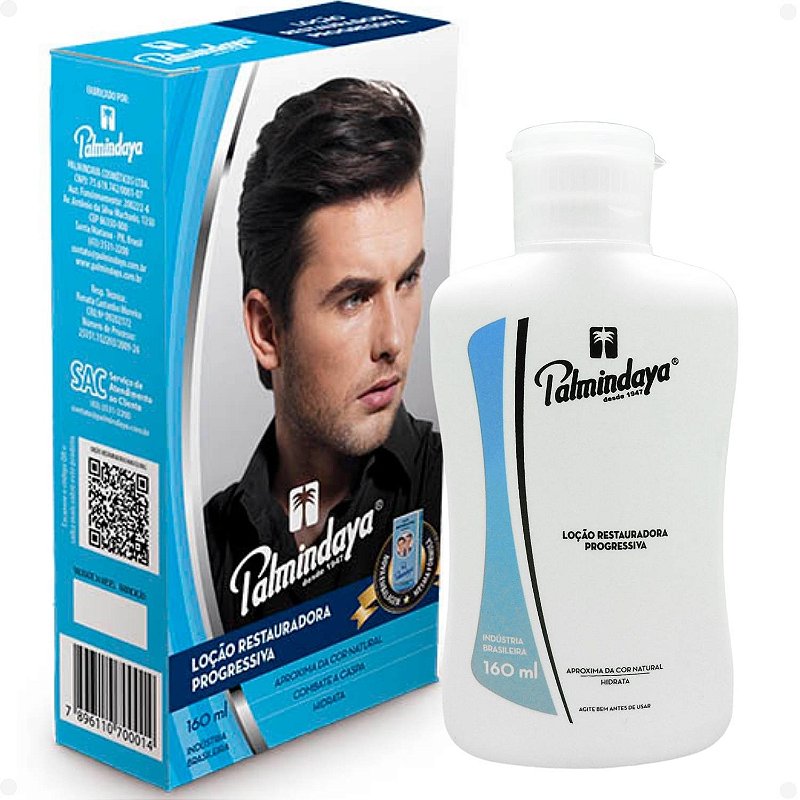 Loção Restauradora Palmindaya Progressiva Cor Natural 160ml