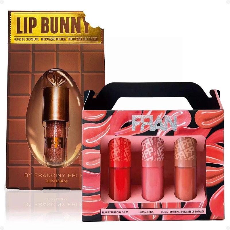 Kit Franciny Ehlke: Lip Bunny Chocolate + Glosslicious Cherry