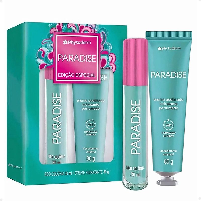 Kit Phytoderm Paradise: Hidratação e Perfume Elegante - Teruya