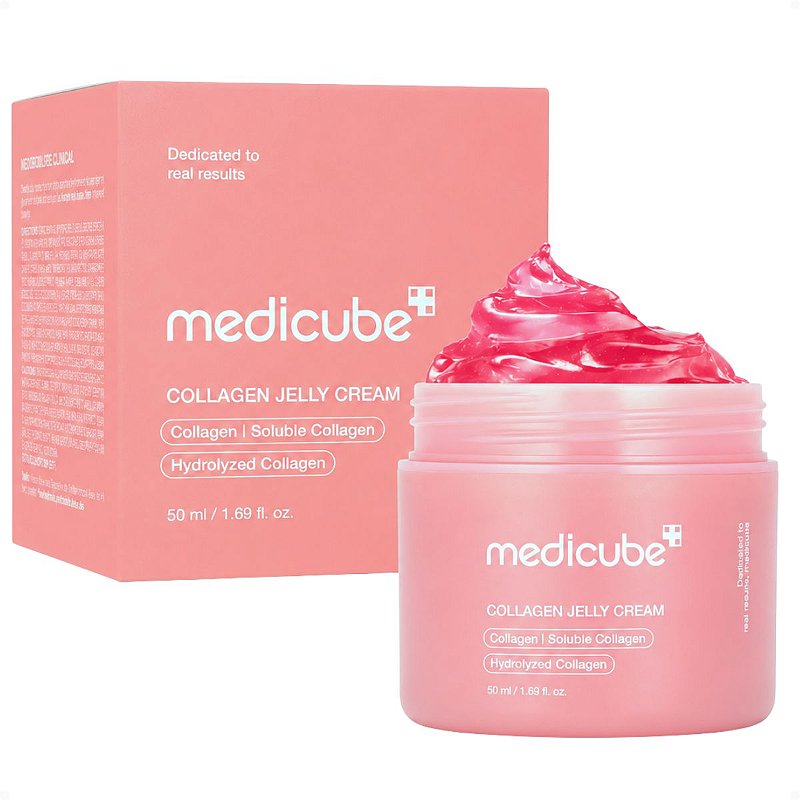 Creme Geléia Facial Medicube Collagen Jelly Cream 50ml - Teruya