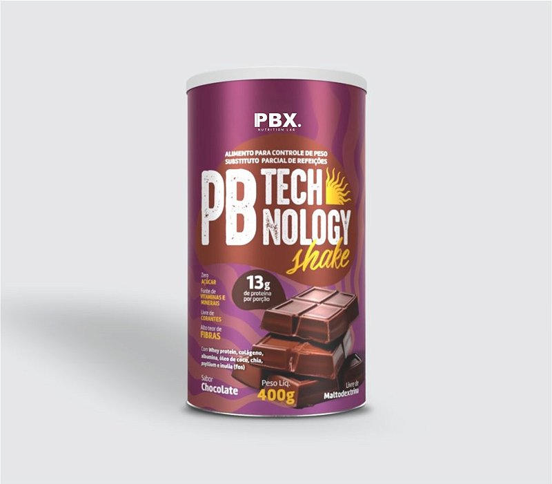 PB TECHNOLOGY SHAKE SABOR CHOCOLATE - Alimento para controle de peso ...