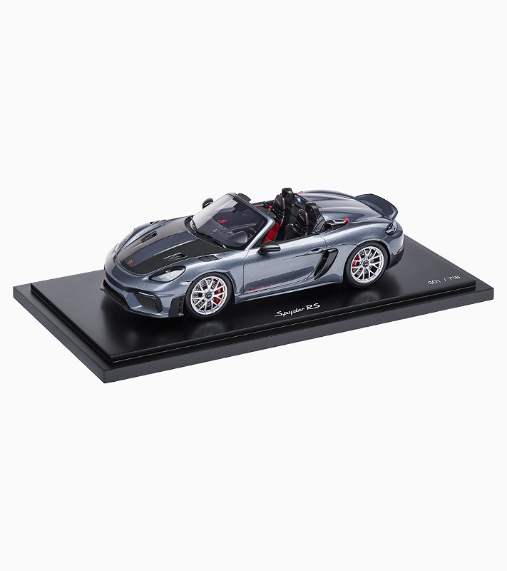 Porsche RS Spyder 1/18 ブラックカーボン Miniatura 718 Spyder RS 982 1:18 Edição Limitada - Stuttgart