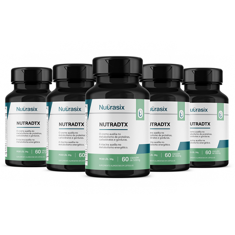 Nutradtx combo 5 unidades - Nutrasix - Nutrasix