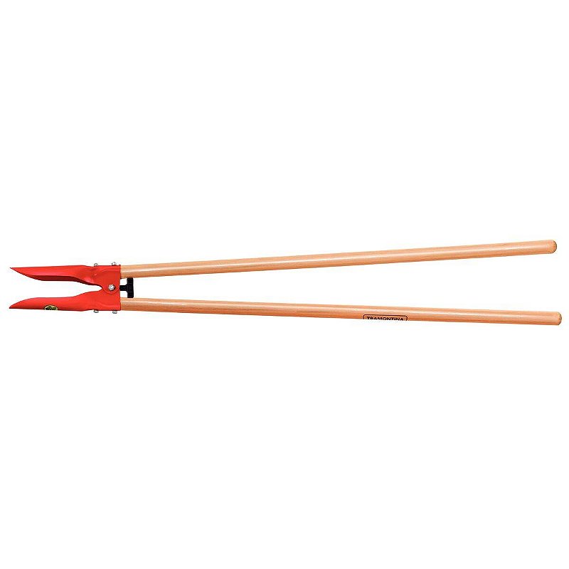 Cavadeira Articulada Metálica Tramontina 77559/524 c/ Cabos de Madeira 110cm e Batente Plástico