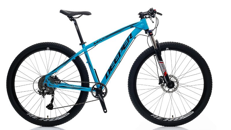 Bicicleta 29 Deeper Alivio 9v freio Hidraulico Trava k7 11/40