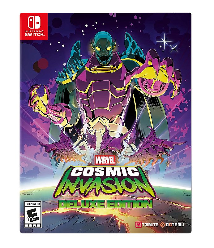 Marvel Cosmic Invasion Deluxe Edition Switch Midia Fisica - GAMER HUT