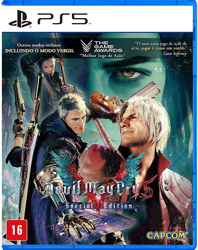 デビルメイクライ5 Devil May Cry5 バーリズム コースター Devil May Cry 5 PS5 Special Edition BR Midia Fisica - GAMER HUT