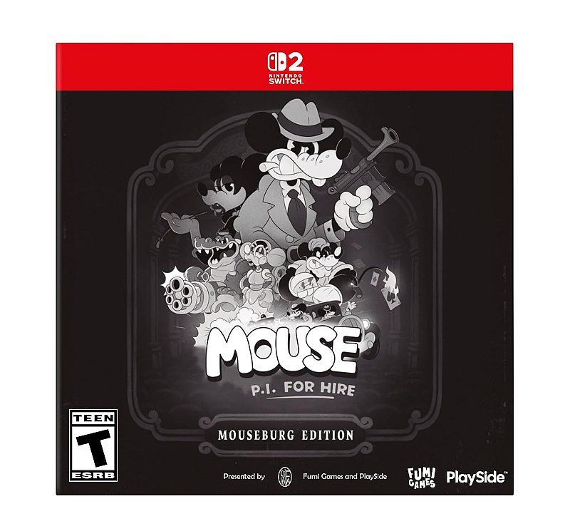 Mouse PI For Hire The Mouseburg Edition Switch 2 Midia Fisica - PRÉ ...