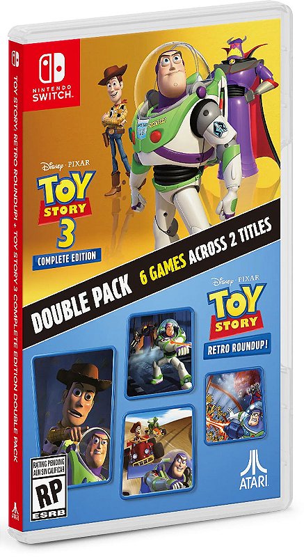Nintendo Switch PS3 Toy Story 3 Toy Story Retro Roundup! + Toy Story 3 Complete Edition Double