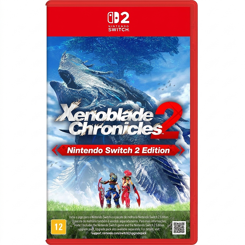 Xenoblade Chronicles 2 Nintendo Switch 2 Edition BR Midia Fisica