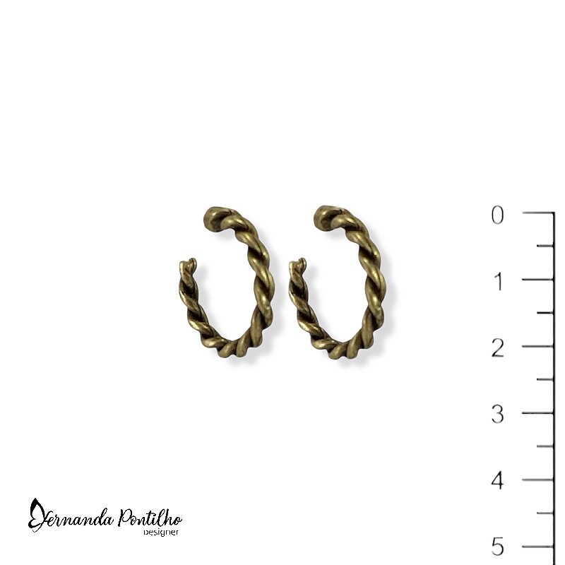 BRINCO ARGOLA OURO VELHO 12140