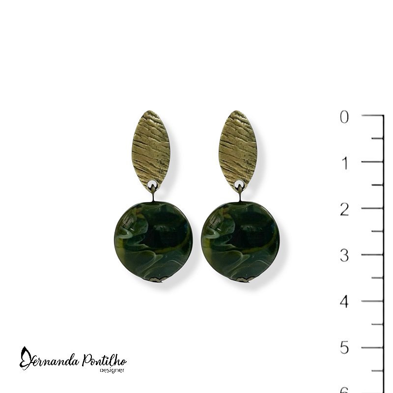 BRINCO RESINA VERDE OLIVA 12437