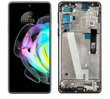 TELA MOTO EDGE 20 com aro AMOLED - NACIONAL DIAMONDS — frontal completo com touch — imagem 1