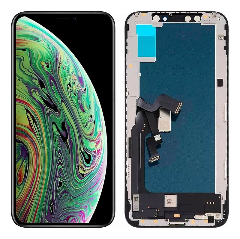 TELA IPHONE XS MAX OLED - AMERICANO — frontal completo com touch — imagem 1