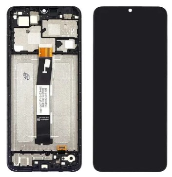 TELA REDMI 12C com aro - AMERICANO — frontal completo com touch