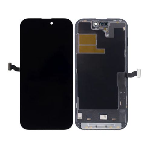 TELA IPHONE 14 PRO PRETO FHD 120HZ - DIAMONDS — frontal completo com touch — imagem 1