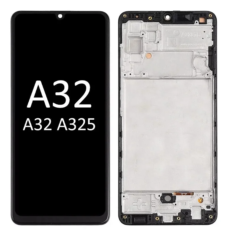 TELA SM-A32 4G com aro INCELL - CHINA — frontal completo com touch