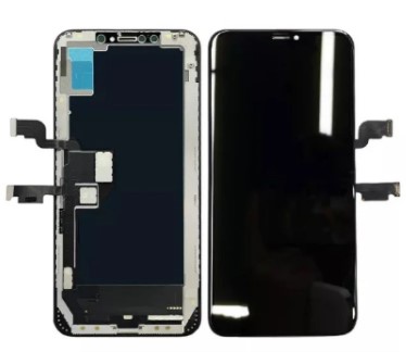 TELA IPHONE XS PRETO OLED - AMERICANO — frontal completo com touch