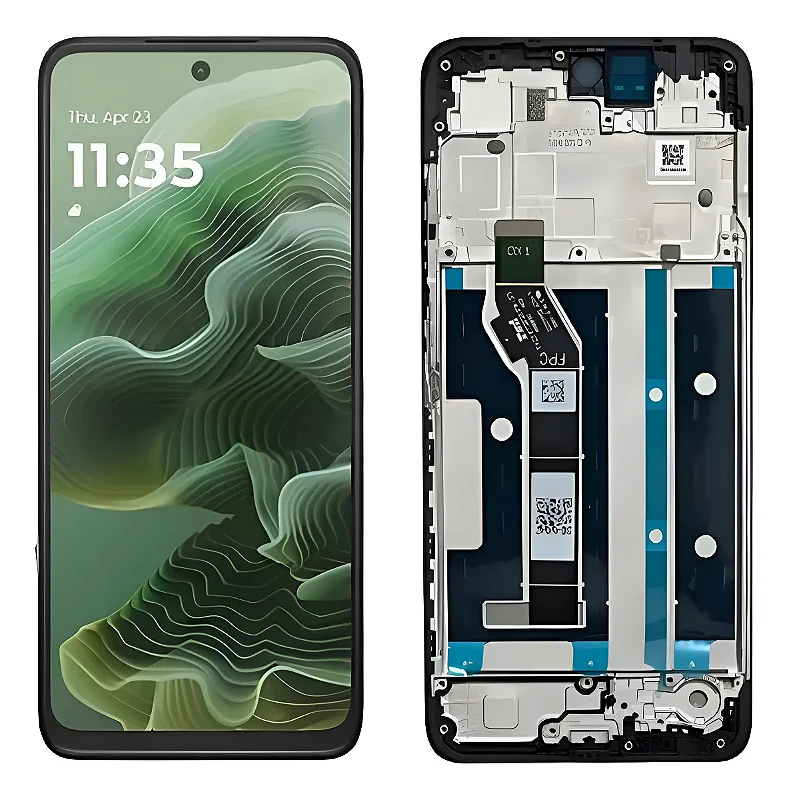 TELA MOTO G35 com aro - DIAMONDS — frontal completo com touch