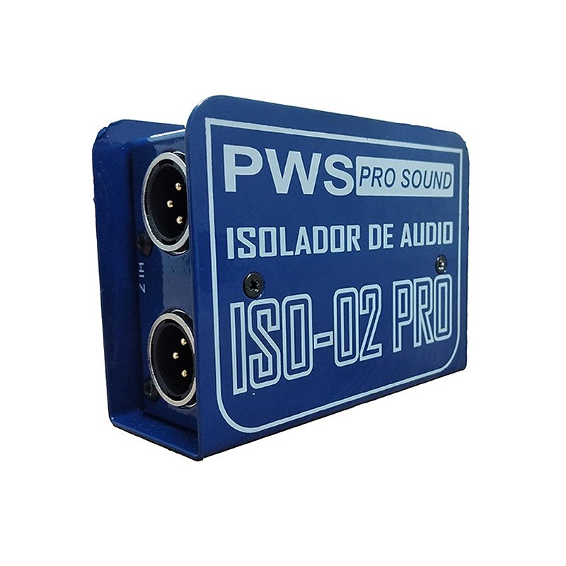 Isolador de Áudio ISO-02 PRO - PWS - Kalifa Áudio Som Profissional
