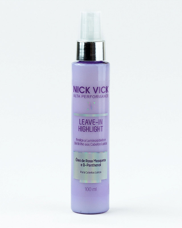 Leave In Highlight Loiros Nick VIck Alta Performance 100ml - Nick Vick