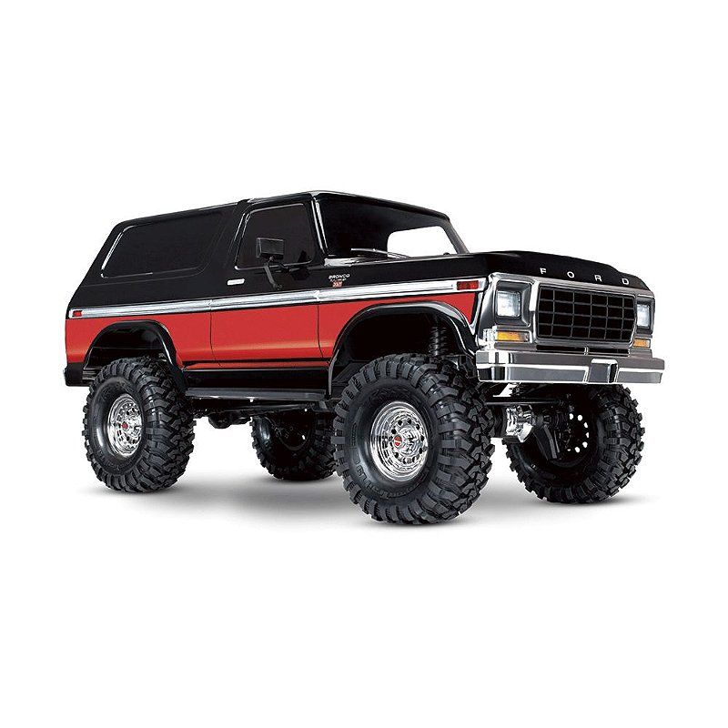 Traxxas TRX-4 Bronco Ranger XLT Crawler Red - Emoção Off-Road