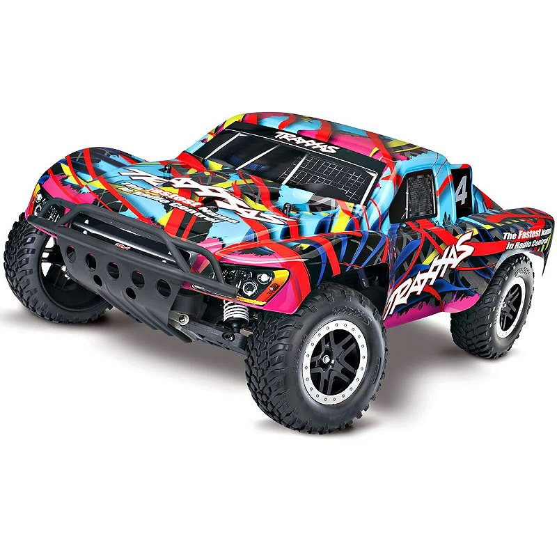Automodelo Traxxas Nitro Slash 1/10 RTR TSM Hawaiian - Loja